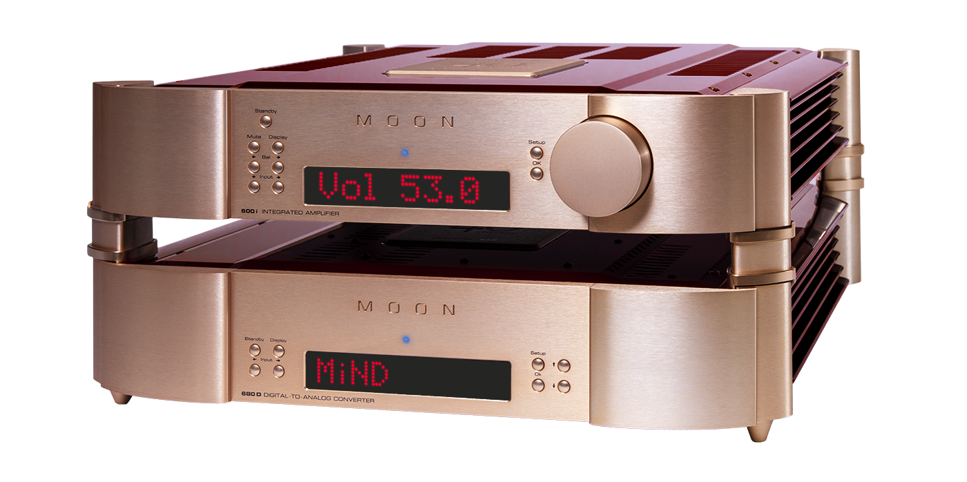 Simaudio Moon 40th Anniversary Edition 680D Streaming DAC and 600i Integrated Amplifier Bundle Store Demo - Safe and Sound HQ