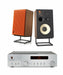 JBL L100 Classic 12" 3-Way Bookshelf Speaker Pair with JBL SA550 Integrated Amplifier Bundle - Safe and Sound HQ