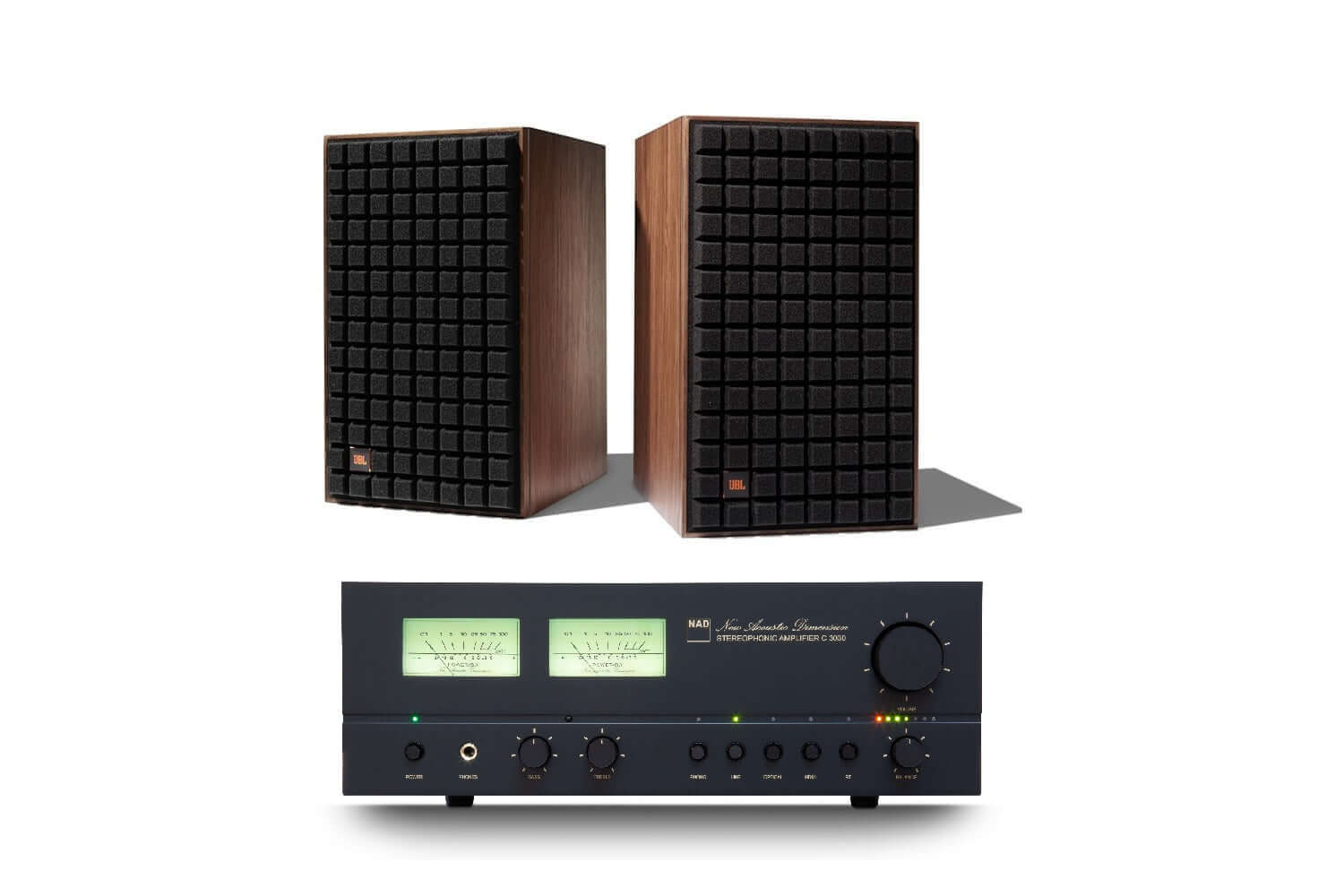 JBL L82 Classic NAD C 3030 Bundle - Bookshelf Speakers – Safe and