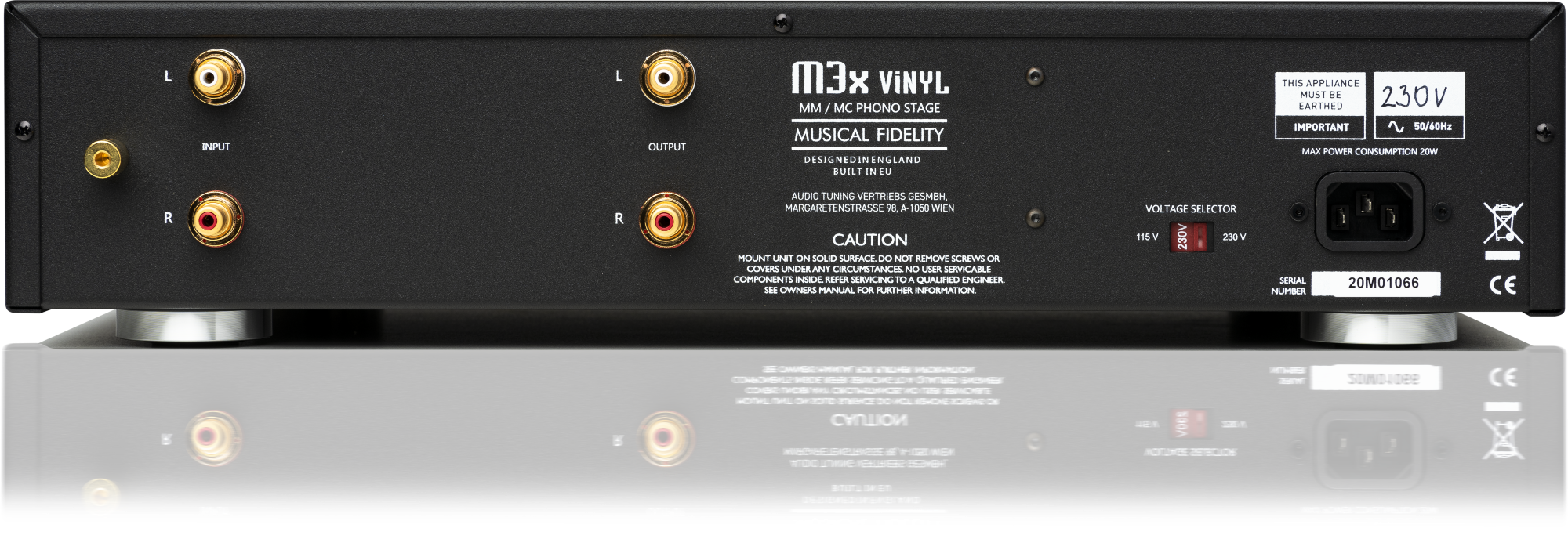 Musical Fidelity M3X Vinyl Phono Stage - Safe and Sound HQ