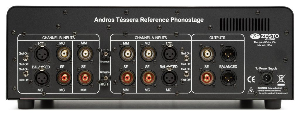 Zesto Audio Andros Tessera Reference Phonostage - Safe and Sound HQ