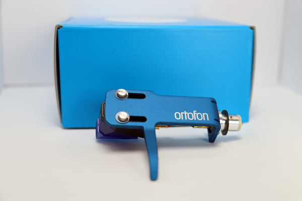 Ortofon 2M Blue Cartridge Mounted on SH-4 Headshell - Safe and Sound HQ