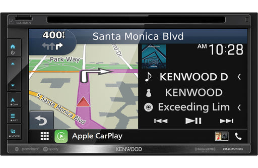 Kenwood DNX576S Navigation DVD Receiver with Bluetooth - Safe and Sound HQ