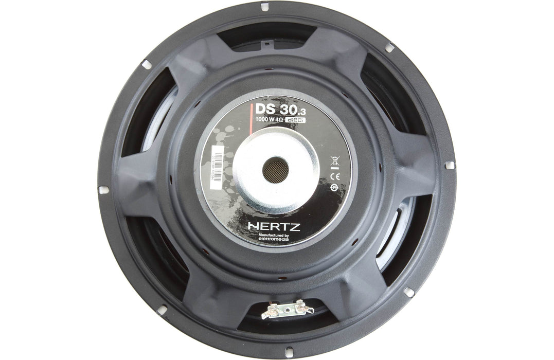 Hertz DS 30.3 Dieci Series 12" Component Subwoofer (Each) - Safe and Sound HQ