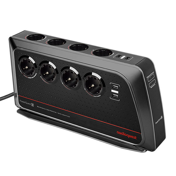 Audioquest PowerQuest 3 8-Outlet Surge Protector - Safe and Sound HQ