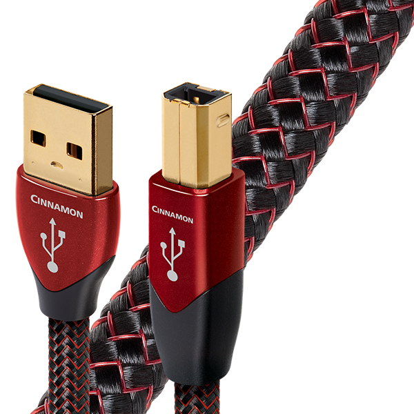 Audioquest Cinnamon USB-A to USB-B USB Cable - Safe and Sound HQ
