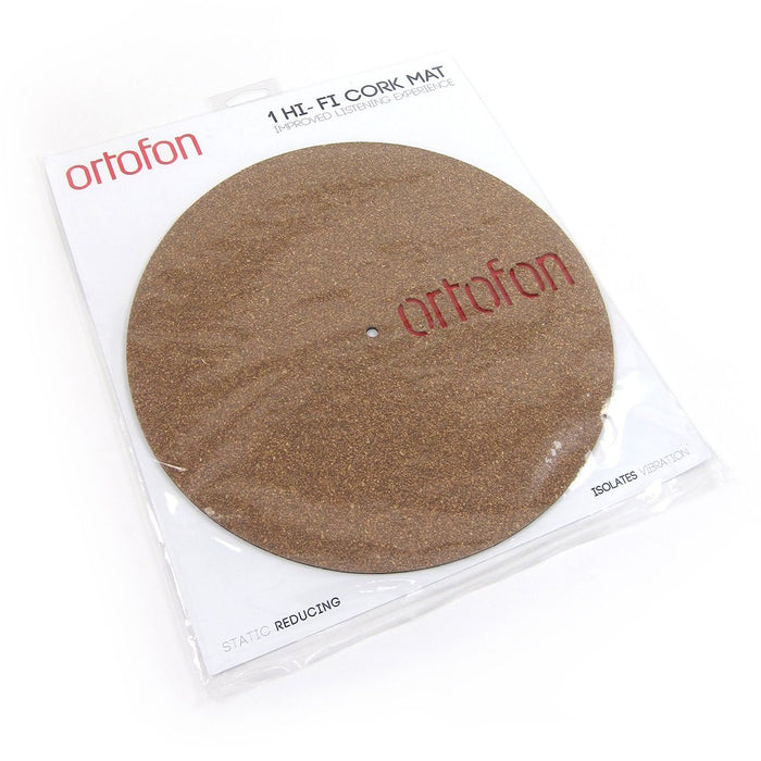 Ortofon SM-101 Multiplex Cork Turntable mat with Embossed Logo - Safe and Sound HQ