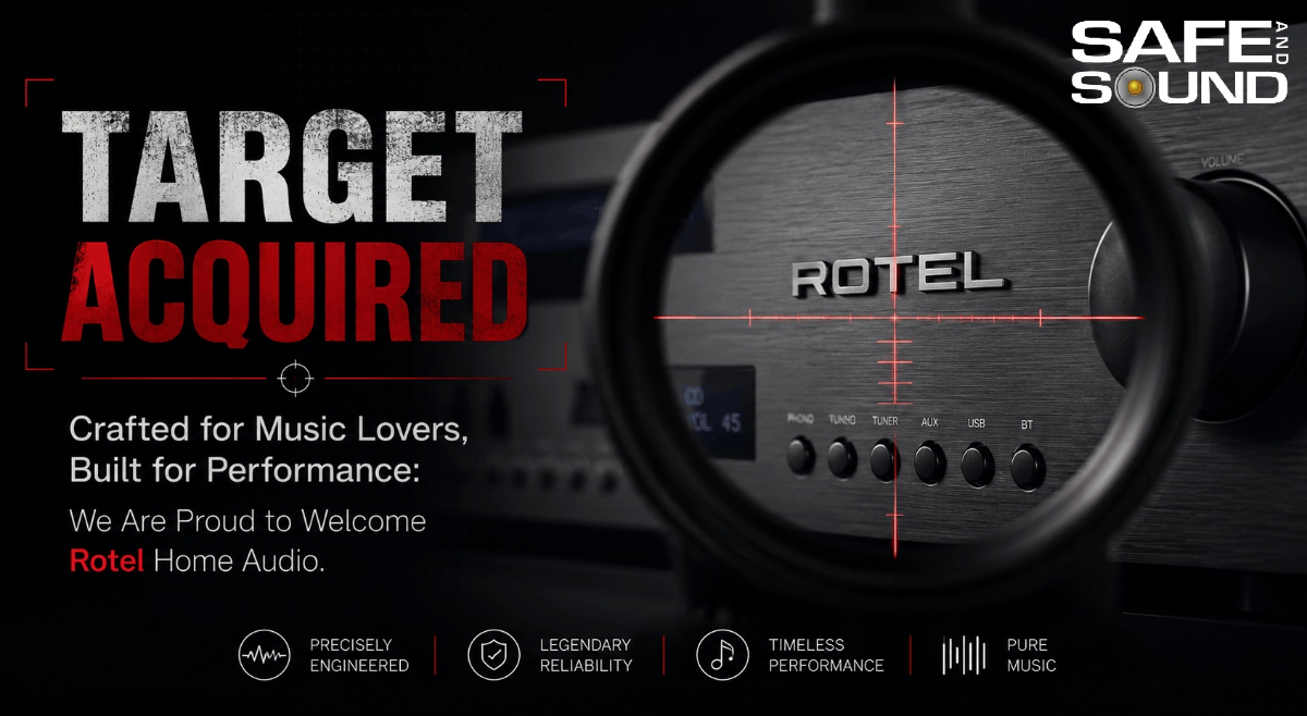 Legendary Power, New Partnership: Rotel Comes to Safe and Sound