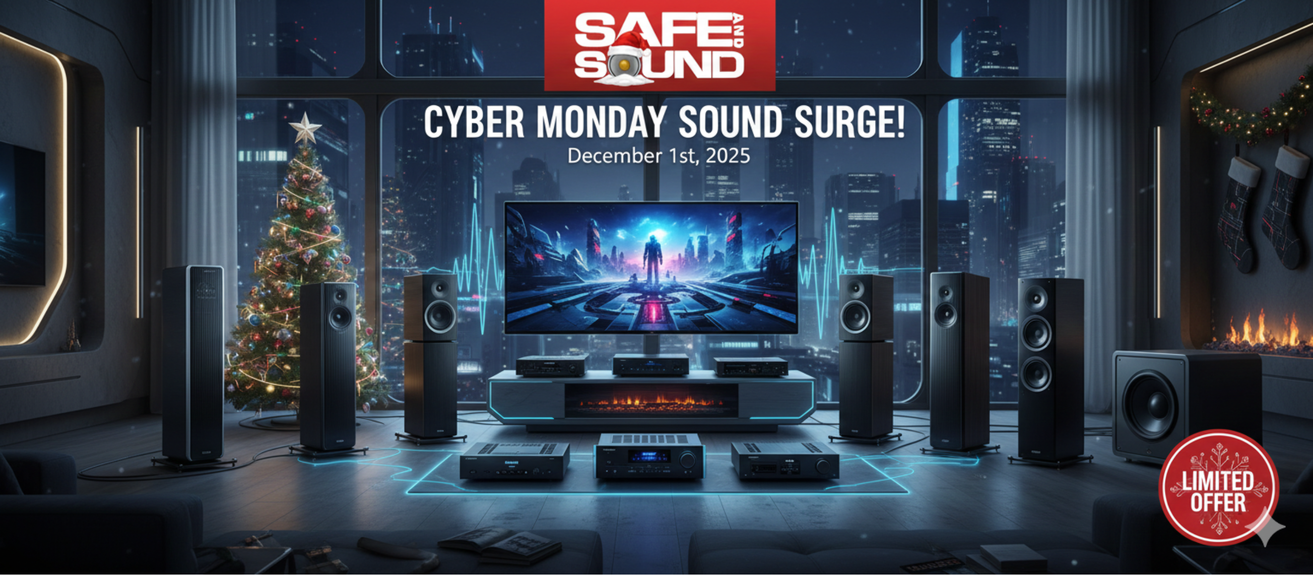 Cyber Monday Sound Surge: Your Final Opportunity for Ultimate Audio Deals on December 1st, 2025!