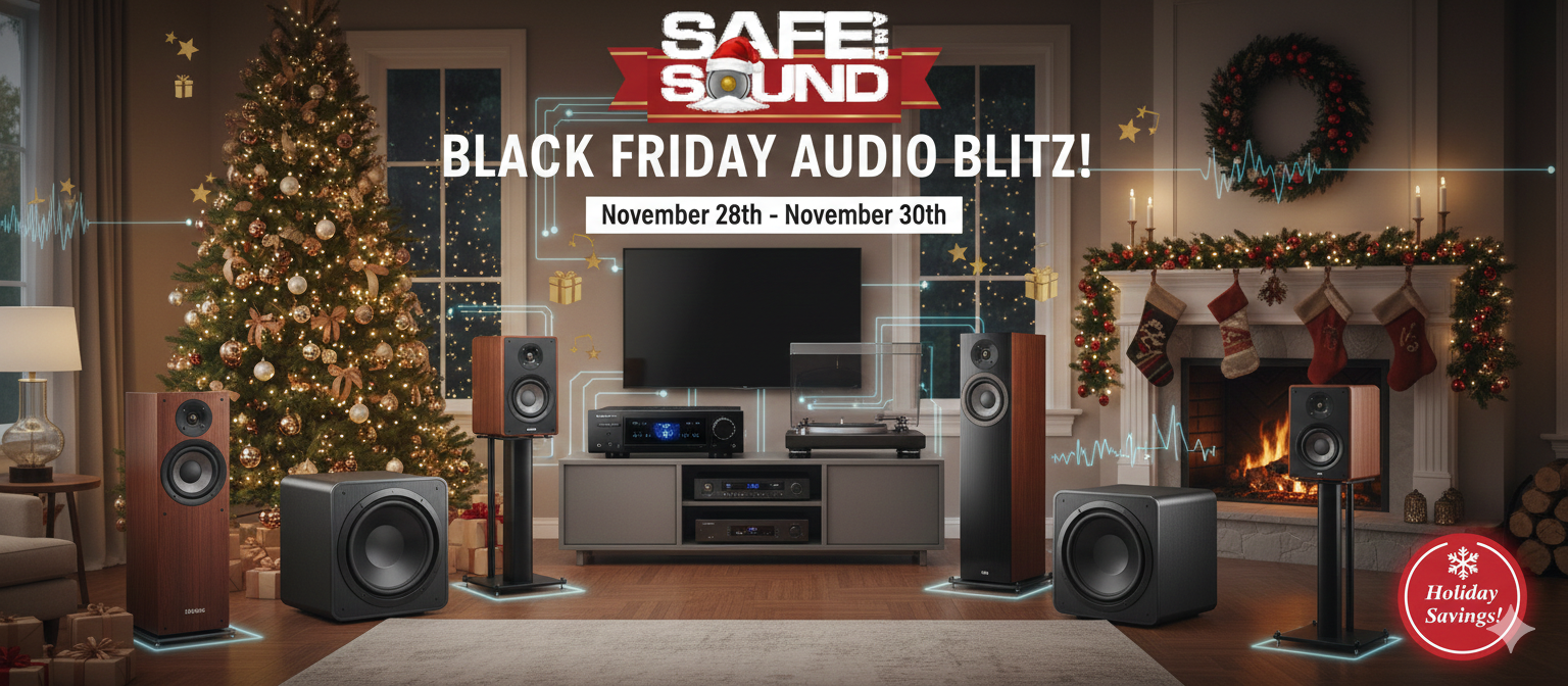 The Sound of Savings: Safe and Sound's Ultimate Black Friday Audio Sale (Nov 28–30, 2025)