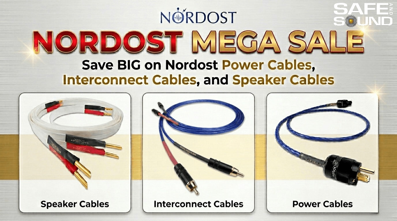 Elevate Your Audio: The Nordost MEGA SALE is Here at Safe and Sound!
