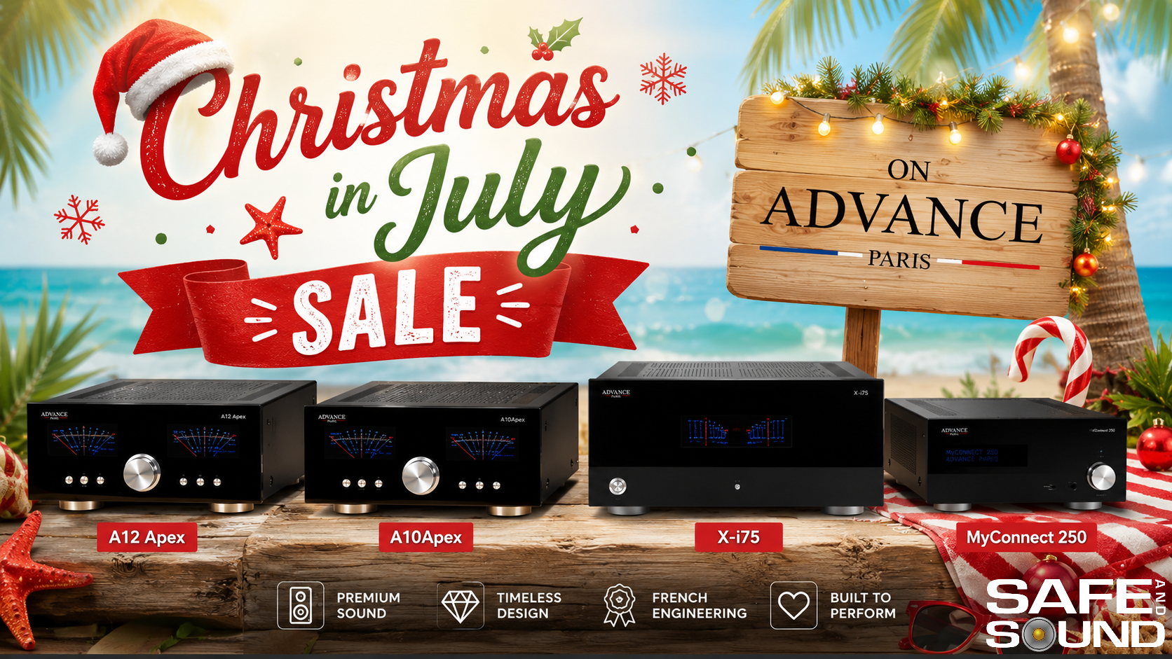 Christmas in July Has Arrived: Save Big on Advance Paris at Safe and Sound