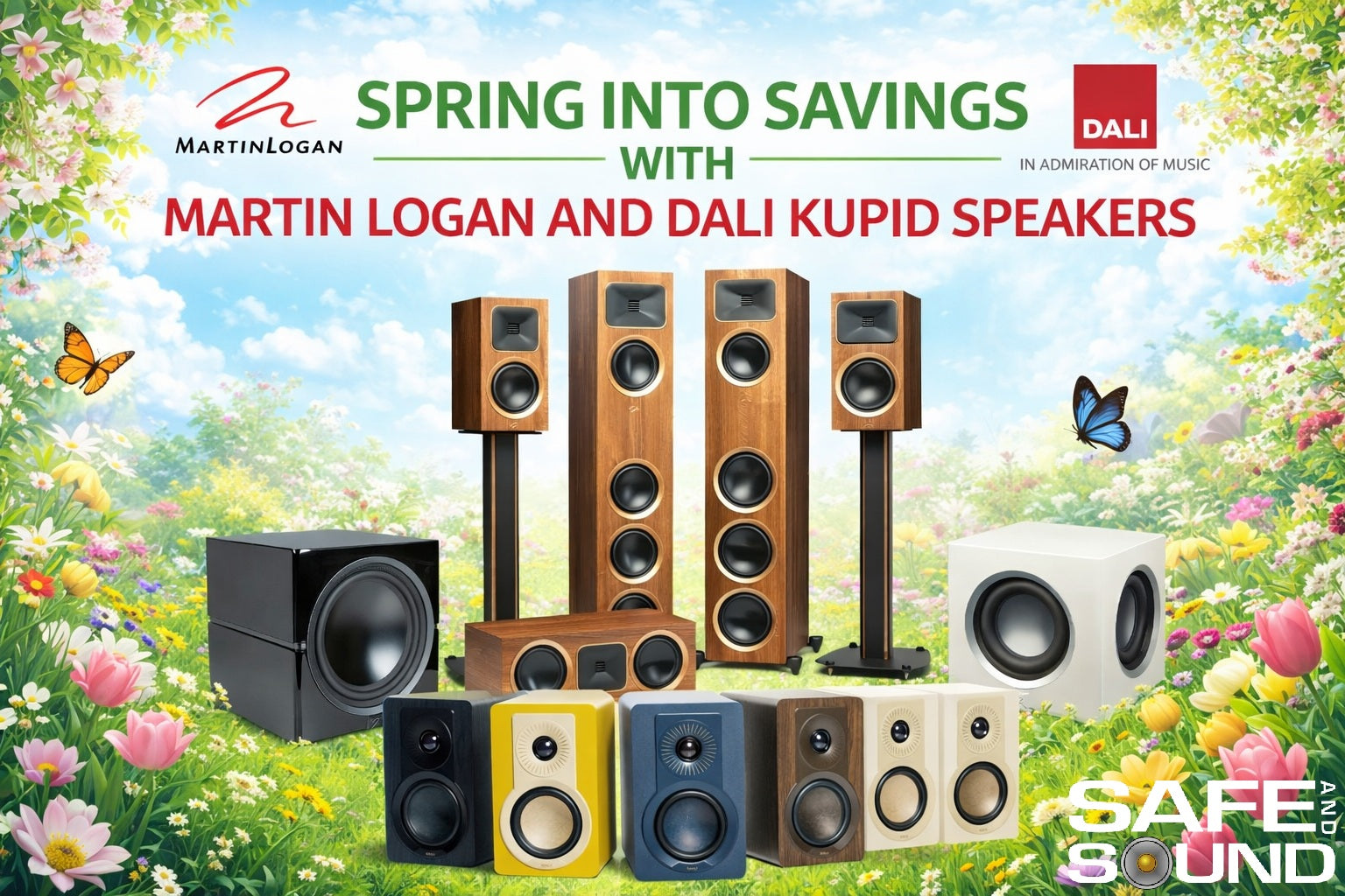 Martin Logan Spring Promo has Begun - Dali Kupid Speakers Now in Stock!