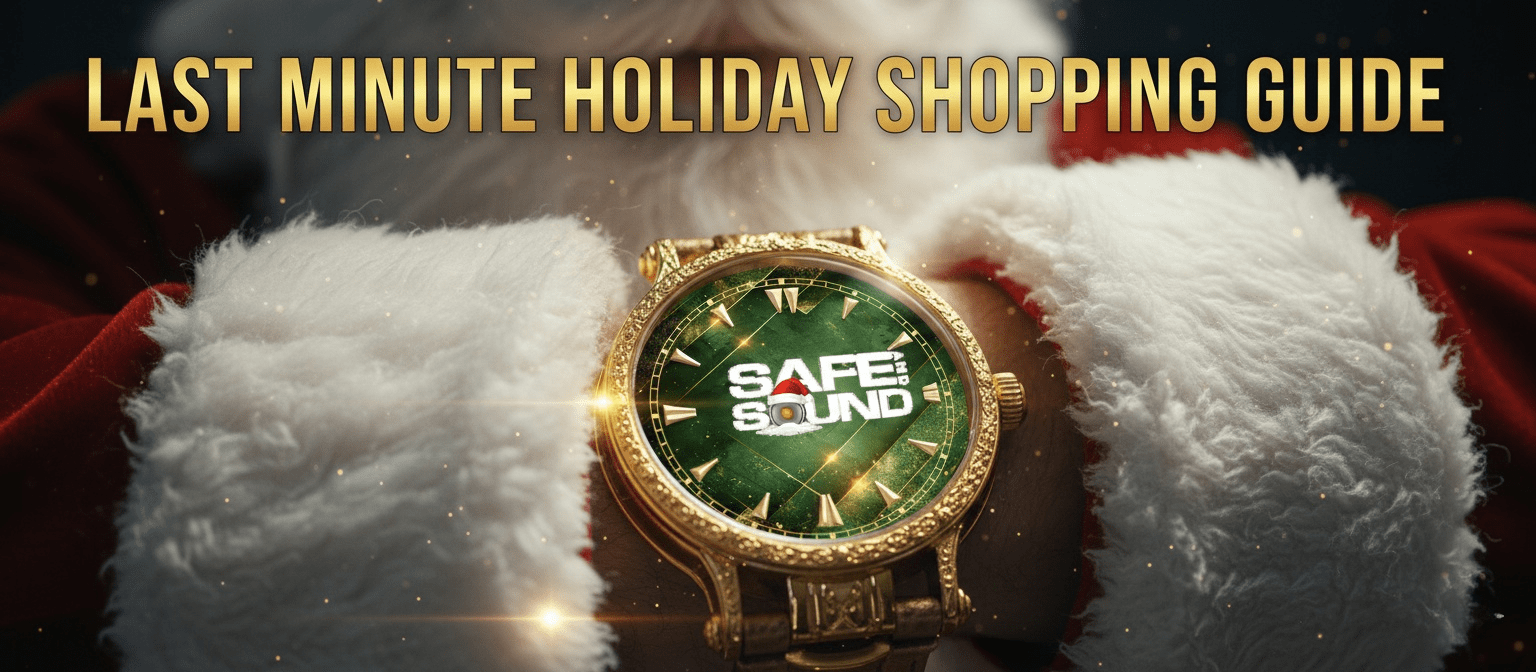 Safe and Sound's Last-Minute Holiday Audio Guide – Unbeatable Deals for the Ultimate Gift!