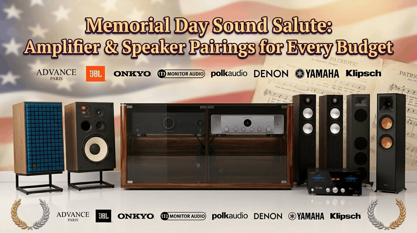 Two Channel Hi-Fi Systems Curated by Our Expert Staff for Memorial Day