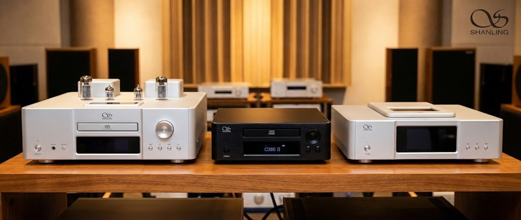 Shanling introduces 3 Exciting Models for CD Enthusiasts: the SCD3.3 SACD Player, CT90 CD Transport, and the CD80 II CD Player