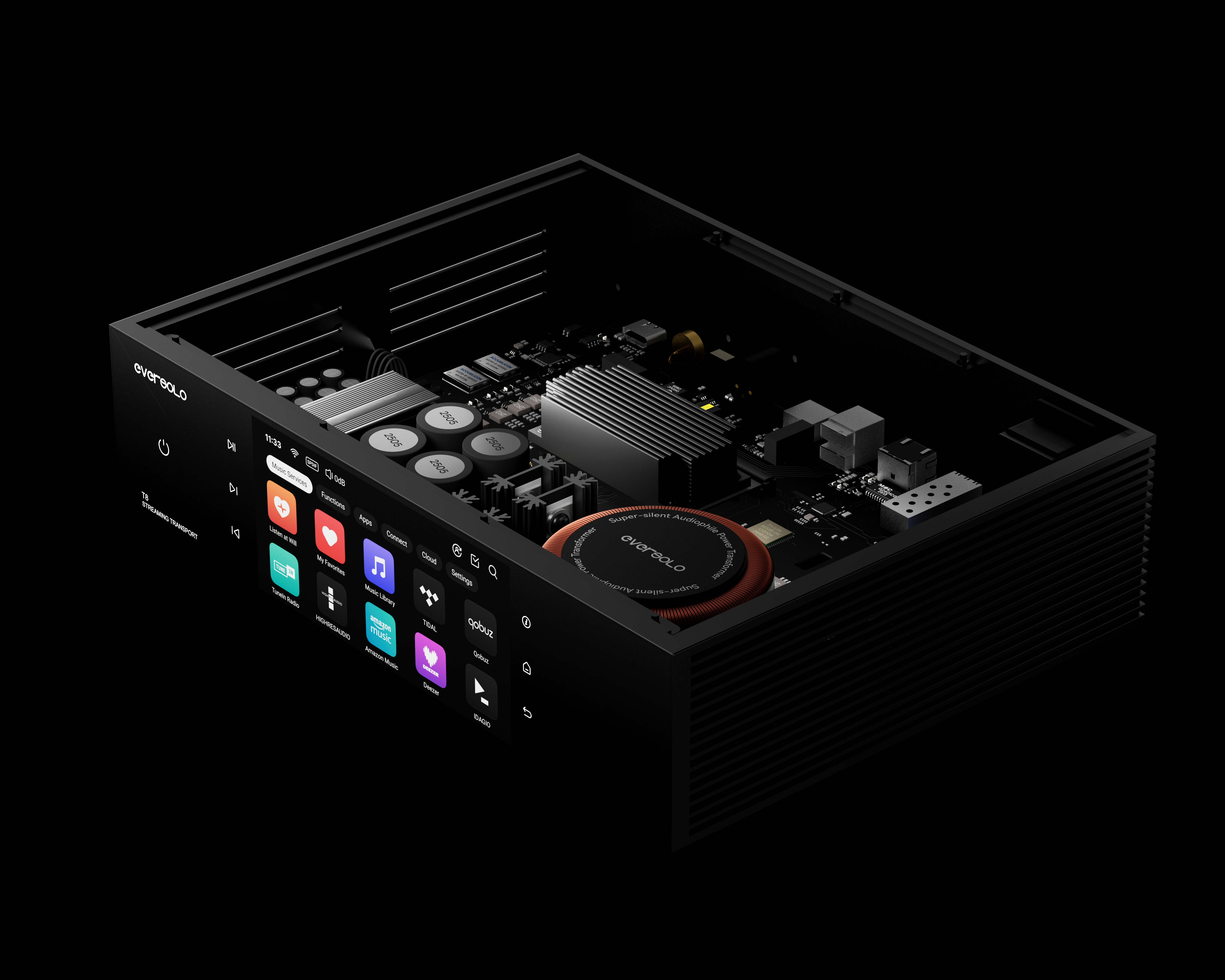 EverSolo T8 Professional-Grade Streaming Transport Open Box - Safe and Sound HQ