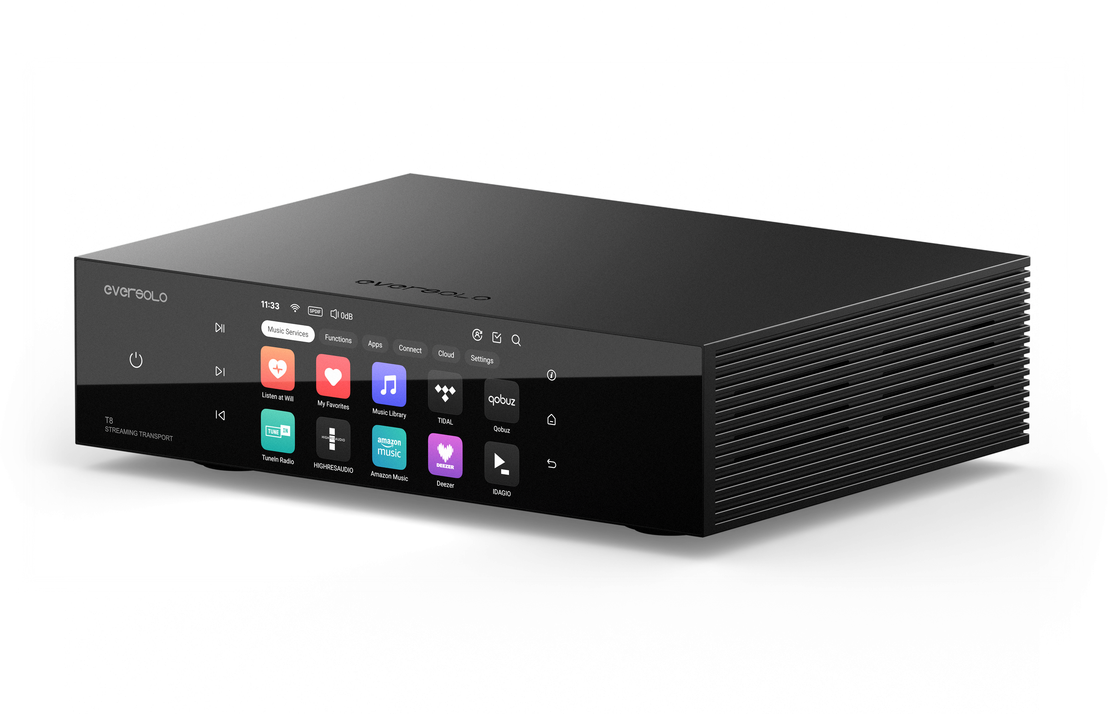 EverSolo DAC-Z10 Flagship DAC and Eversolo T8 Streaming Transport Bundle - Safe and Sound HQ