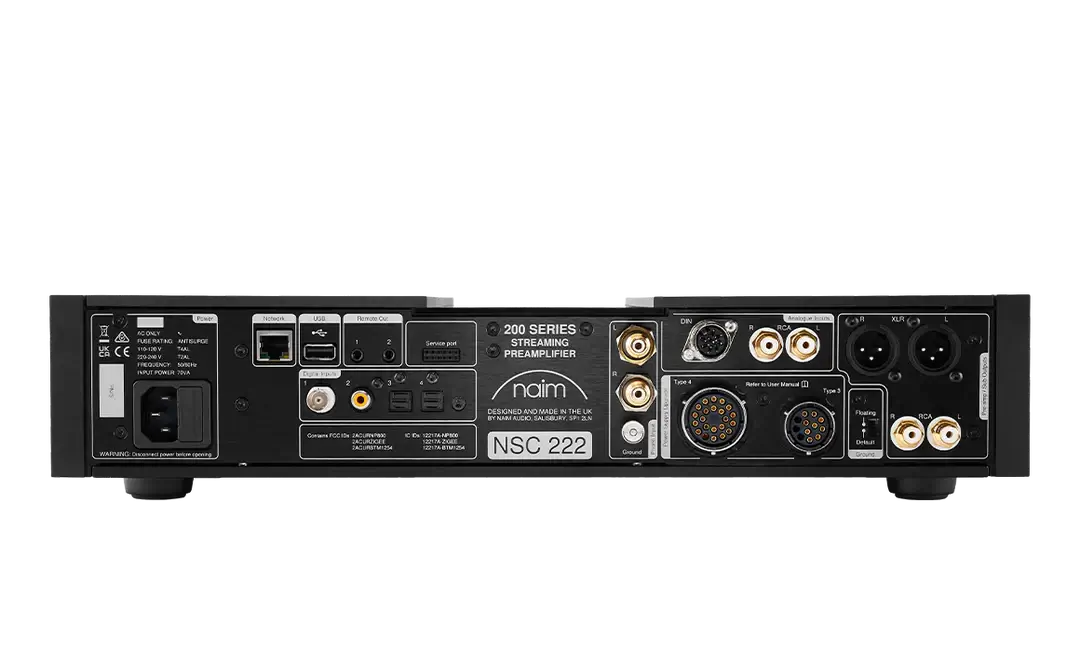Naim Audio NSC 222 New Classic 2 Channel Streaming Preamplifier - Safe and Sound HQ