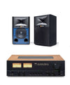 JBL 4309 6.5-inch 2-way Bookshelf Loudspeaker Pair with NAD C 3050 BluOS-D Integrated Amplifier Bundle - Safe and Sound HQ