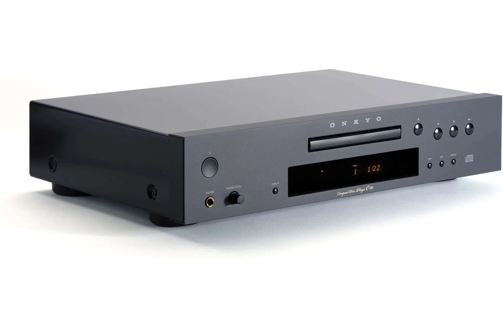 Onkyo C-30 Icon Series Single-disc CD Player with Headphone Output Open Box - Safe and Sound HQ