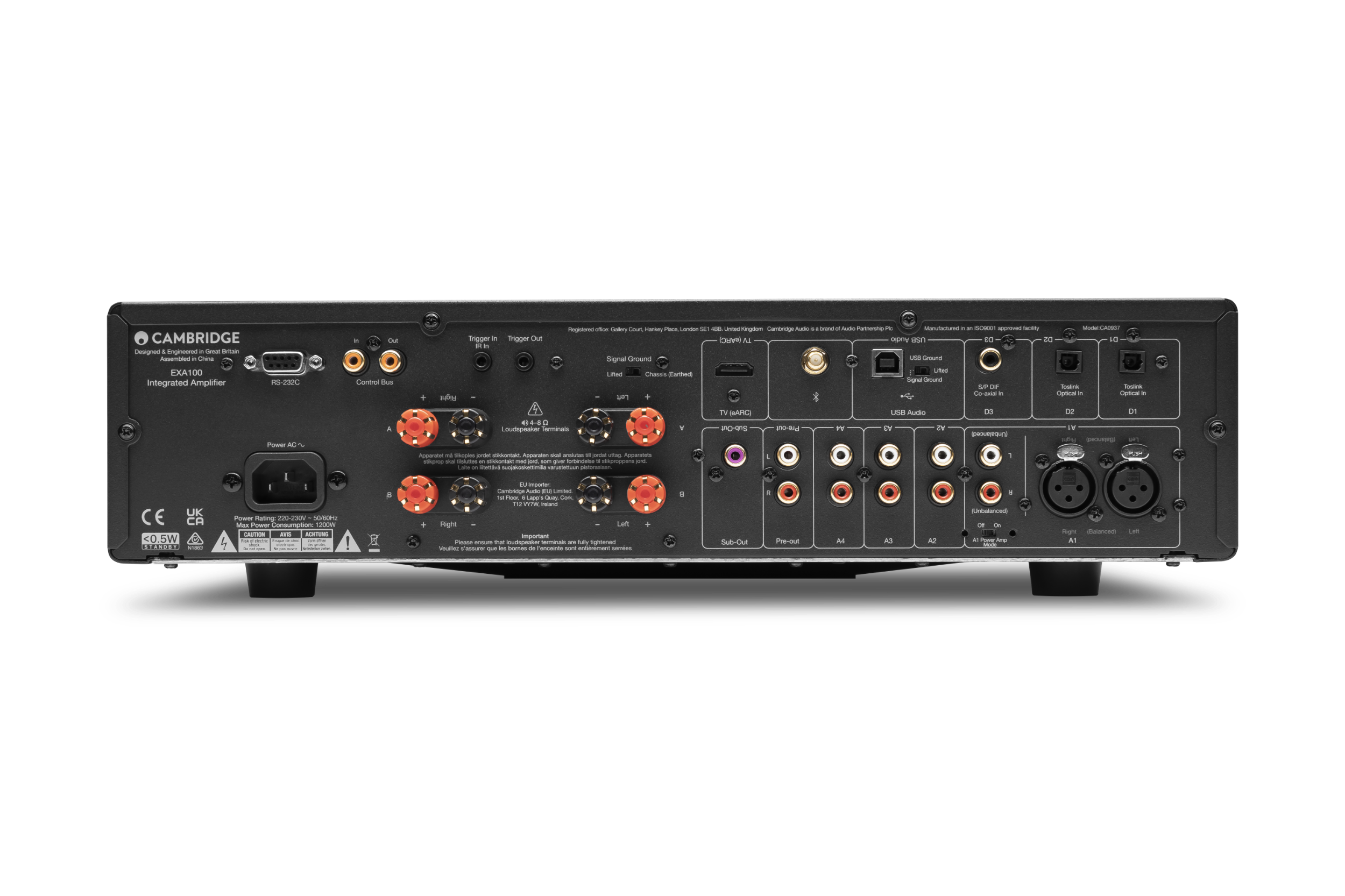 Cambridge Audio EXA100 Stereo Integrated Amplifier - Safe and Sound HQ