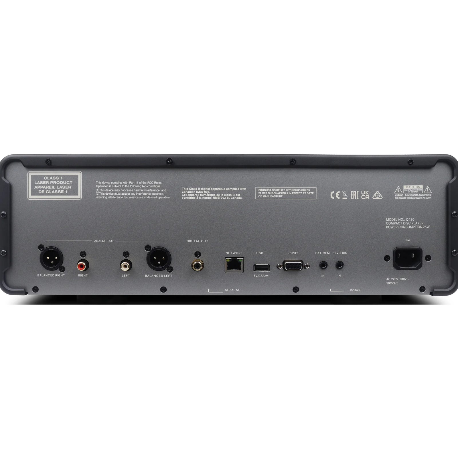 Rotel Michi Prestige Q430 CD Player - Safe and Sound HQ