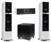 Martin Logan Motion 60XTi Floorstanding Speakers Pair with Motion 50XTi Center Speaker and Dynamo 800X Powered 10" Subwoofer Bundle