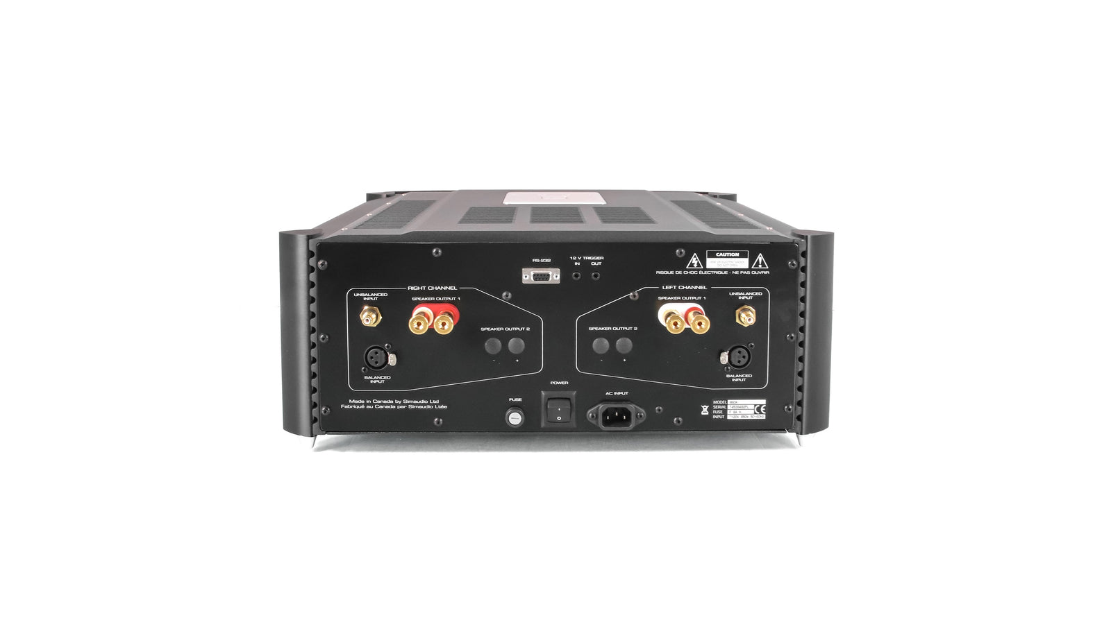 Simaudio 860A Power Amplifier Pre-Loved - Safe and Sound HQ