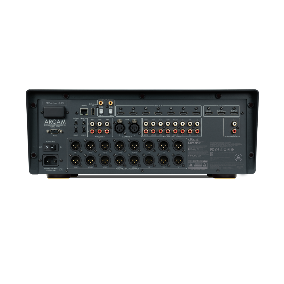 Arcam AVP45 16 Channel A/V Preamp/Processor with Dirac Live