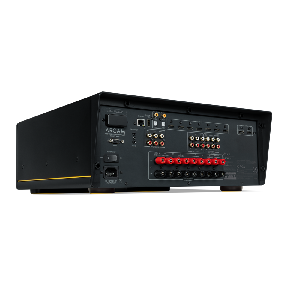 Arcam AVA15 9 Channel Class D A/V Receiver with Dirac Live and 12 Channels Processing