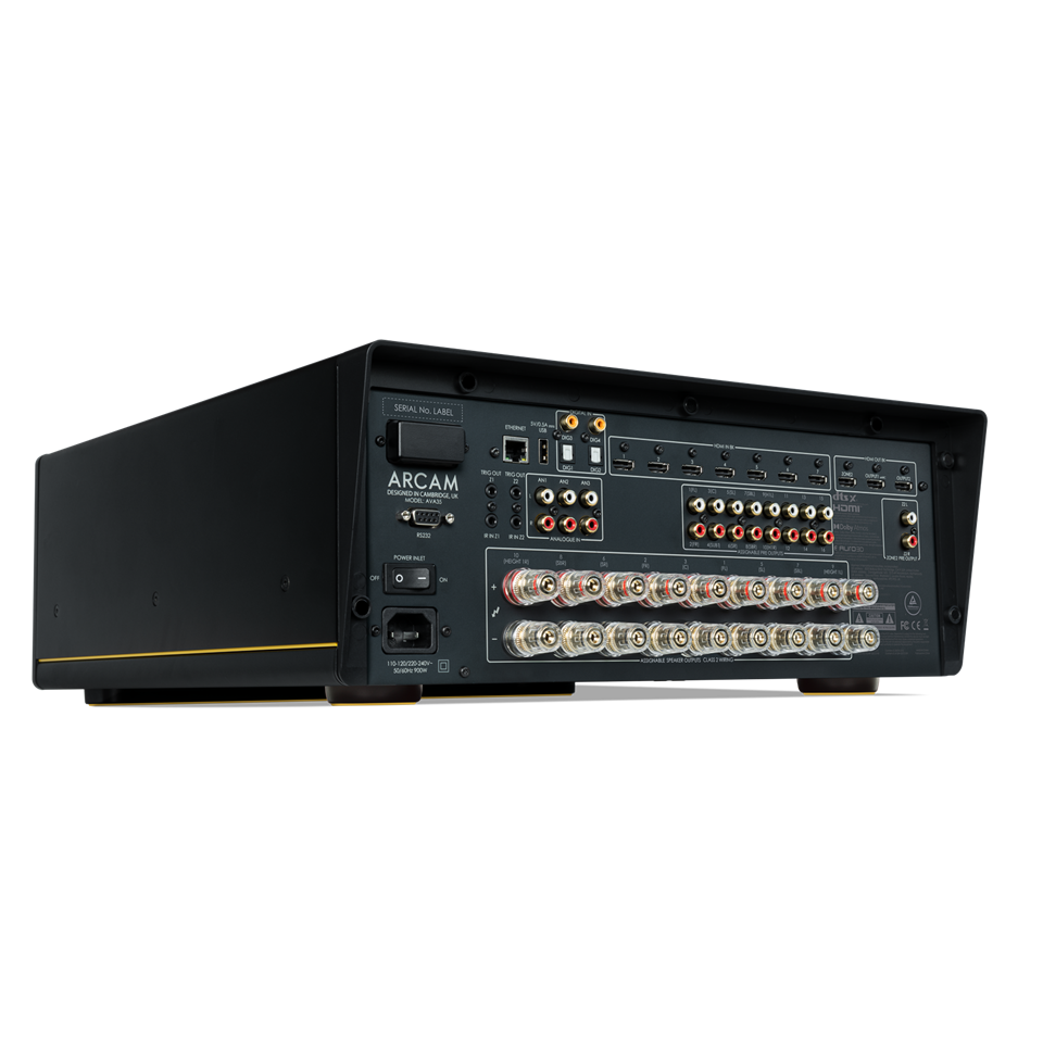 Arcam AVA35 9 Channel Class G A/V Receiver with Dirac Live and 16 Channel Processing
