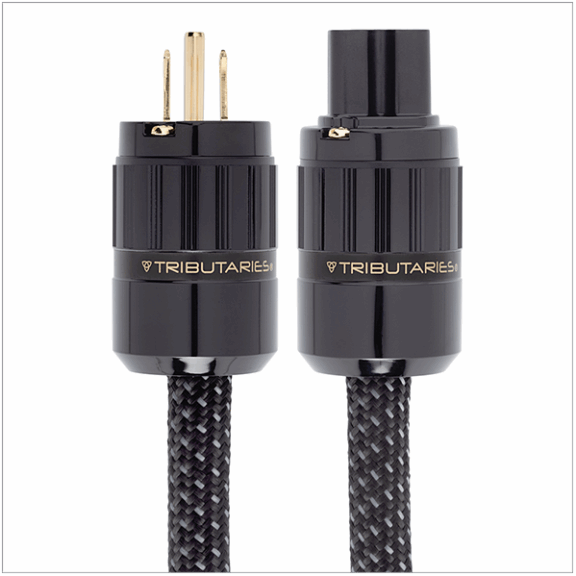 Tributaries Model 8P-IEC Series 8 Power Cable Store Demo - Safe and Sound HQ