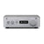 Yamaha WXA-70A Compact Streaming Amplifier in silver, front view showcasing controls and display for music streaming.