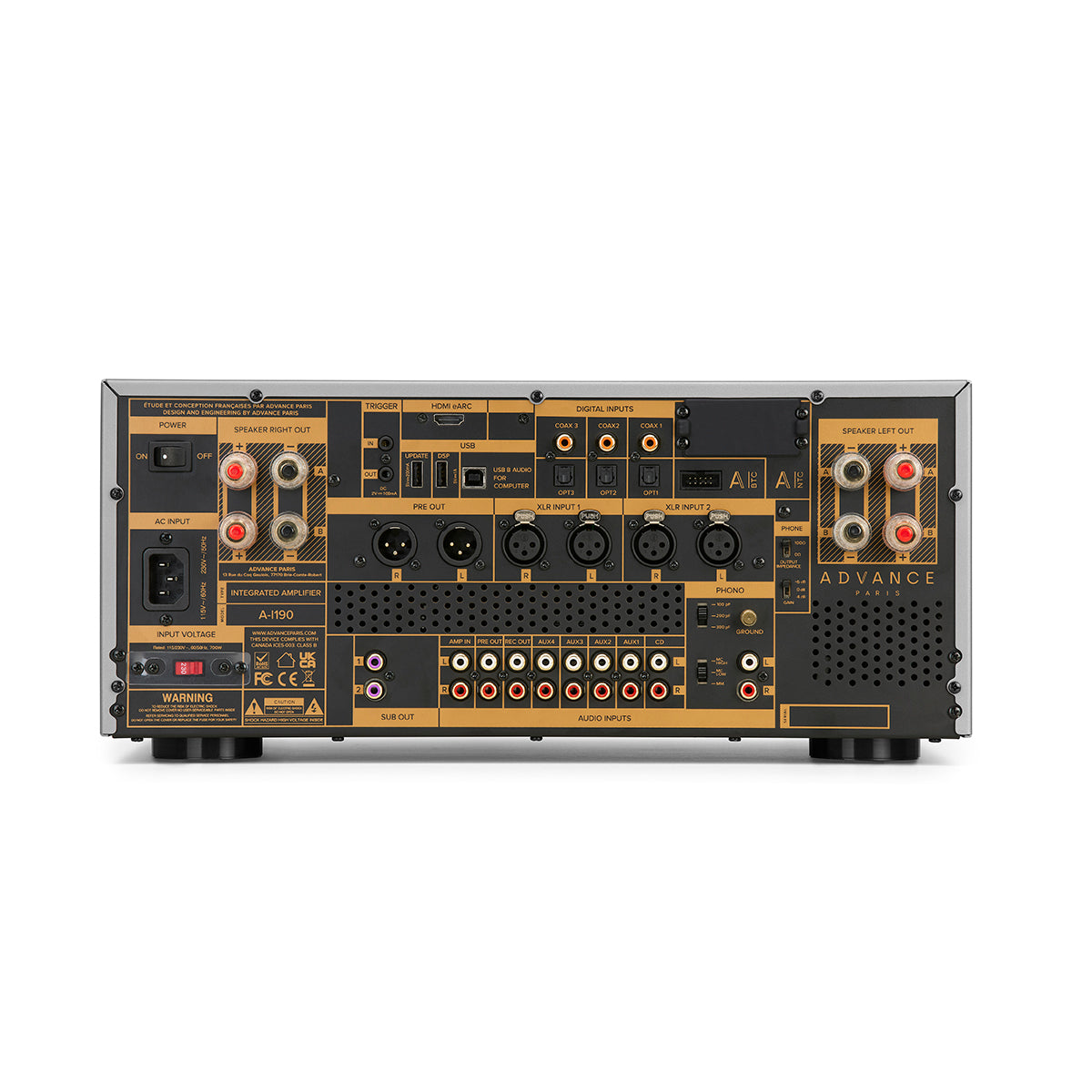 Advance Paris A-I190 Nova Integrated Amplifier - Safe and Sound HQ