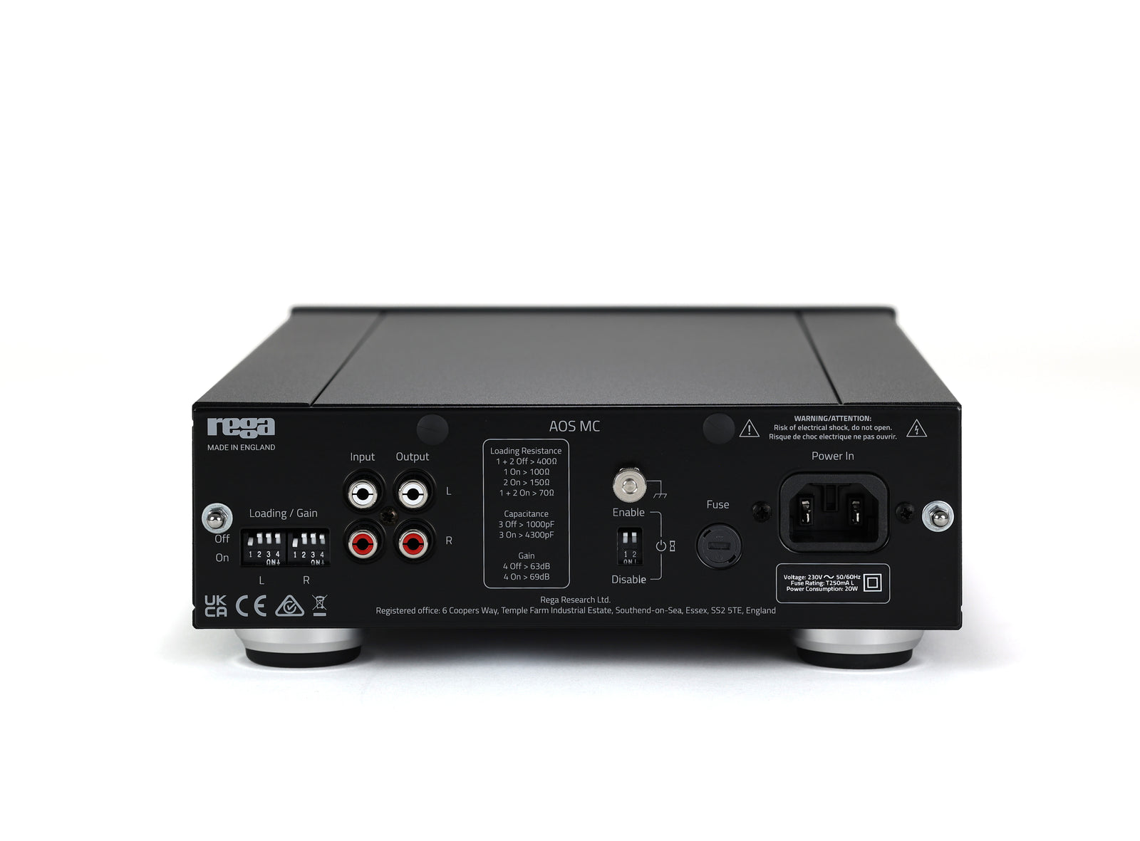 Rega AOS MC Moving Coil Phono Preamplifier - Safe and Sound HQ