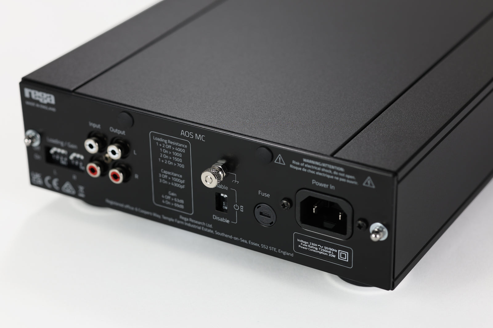 Rega AOS MC Moving Coil Phono Preamplifier - Safe and Sound HQ
