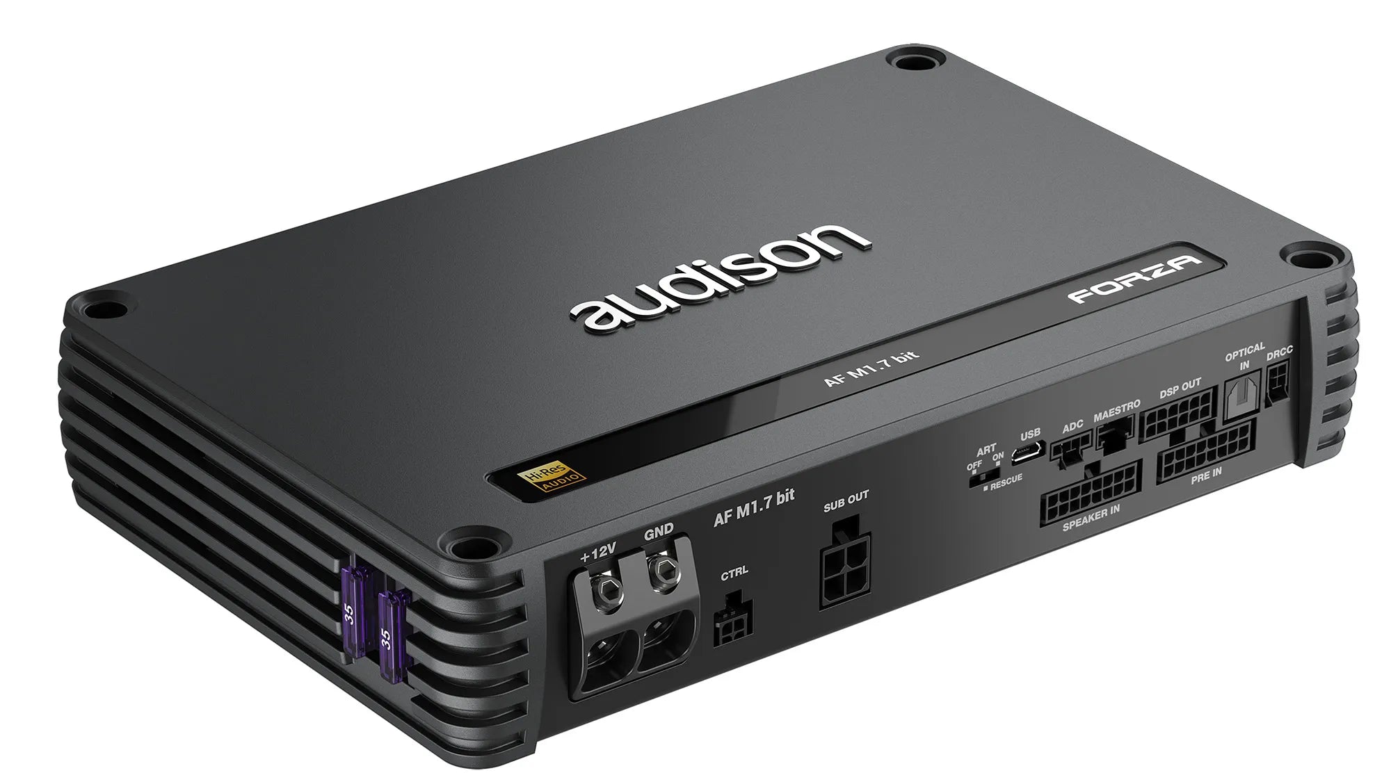 Audison AF M1.7 bit Forza Series Mono Amplifier with 7 Channels DSP - Safe and Sound HQ