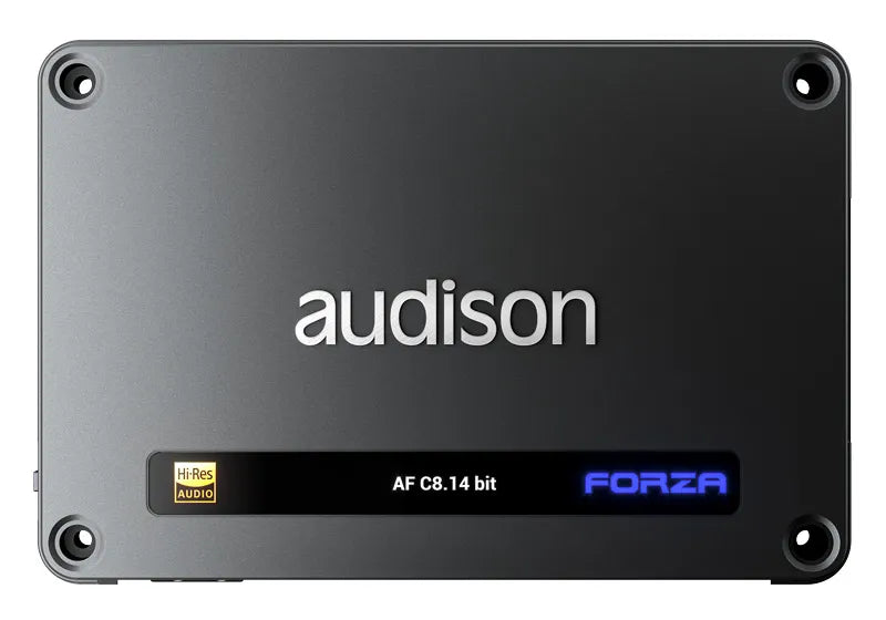 Audison AF C8.14 bit Forza Series 8 Channel Amplifier with 14 Channels DSP - Safe and Sound HQ