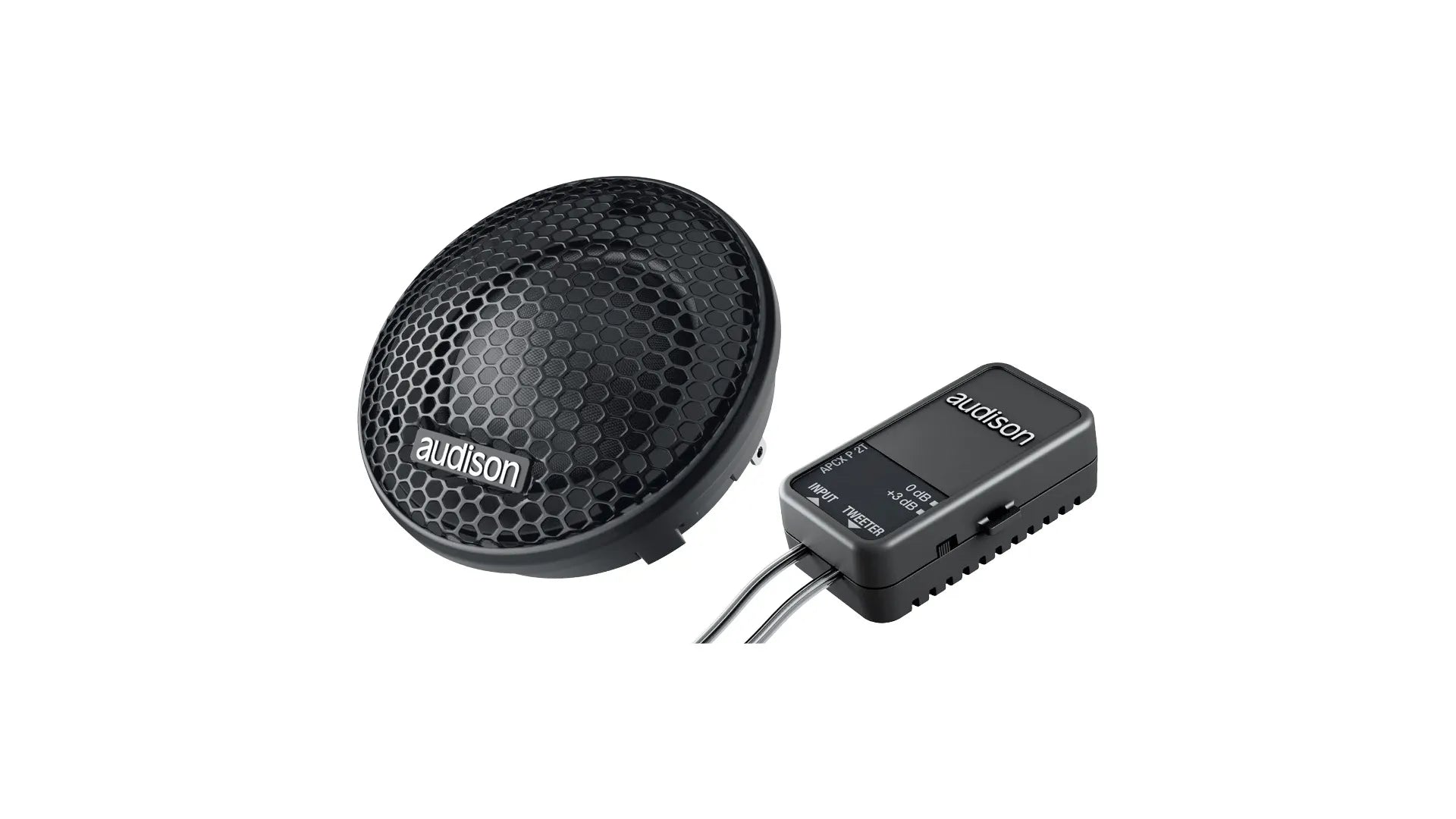 Audison AP 1P Prima 1 Inch Tweeter with High Power Crossover (Pair) - Safe and Sound HQ