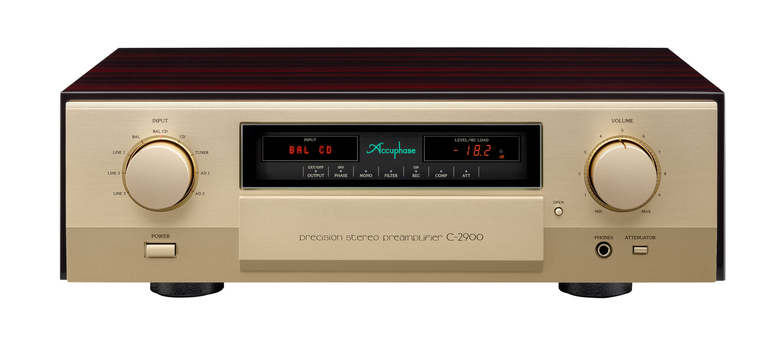 Accuphase C-2900 Precision Stereo Preamplifier - Safe and Sound HQ