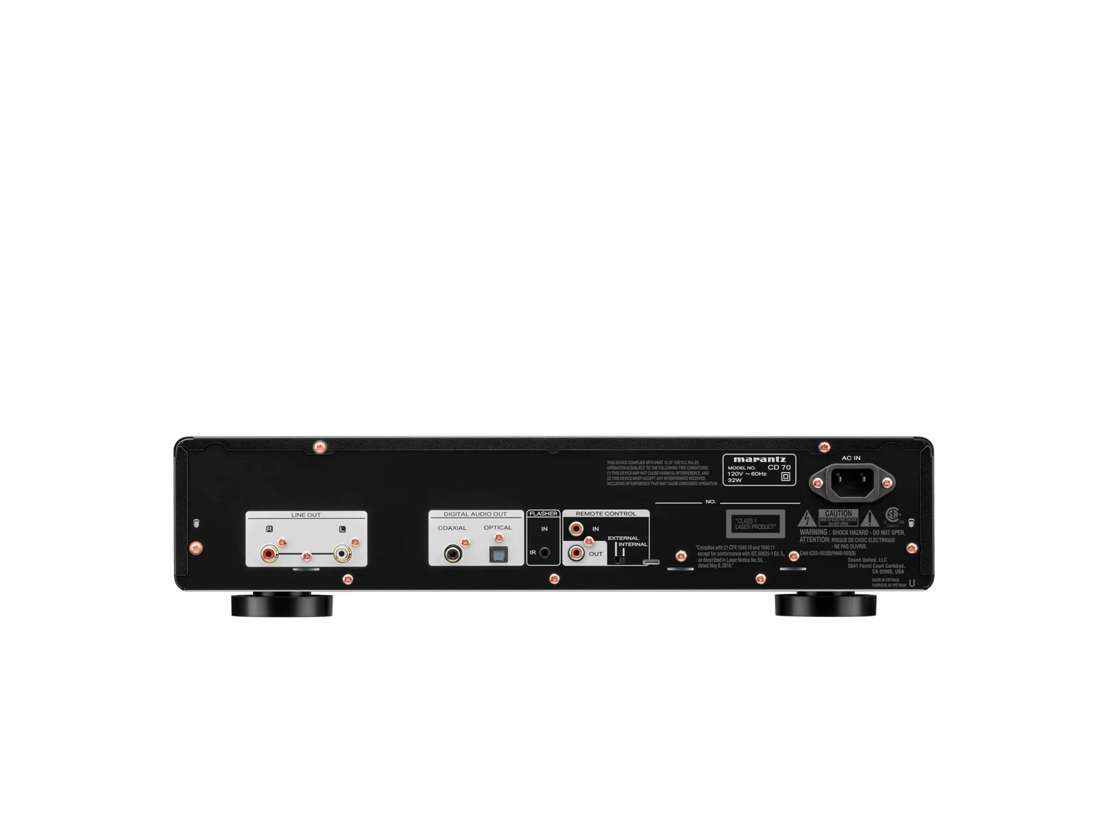 Marantz CD70 CD Player with High-Performance DAC and USB Playback