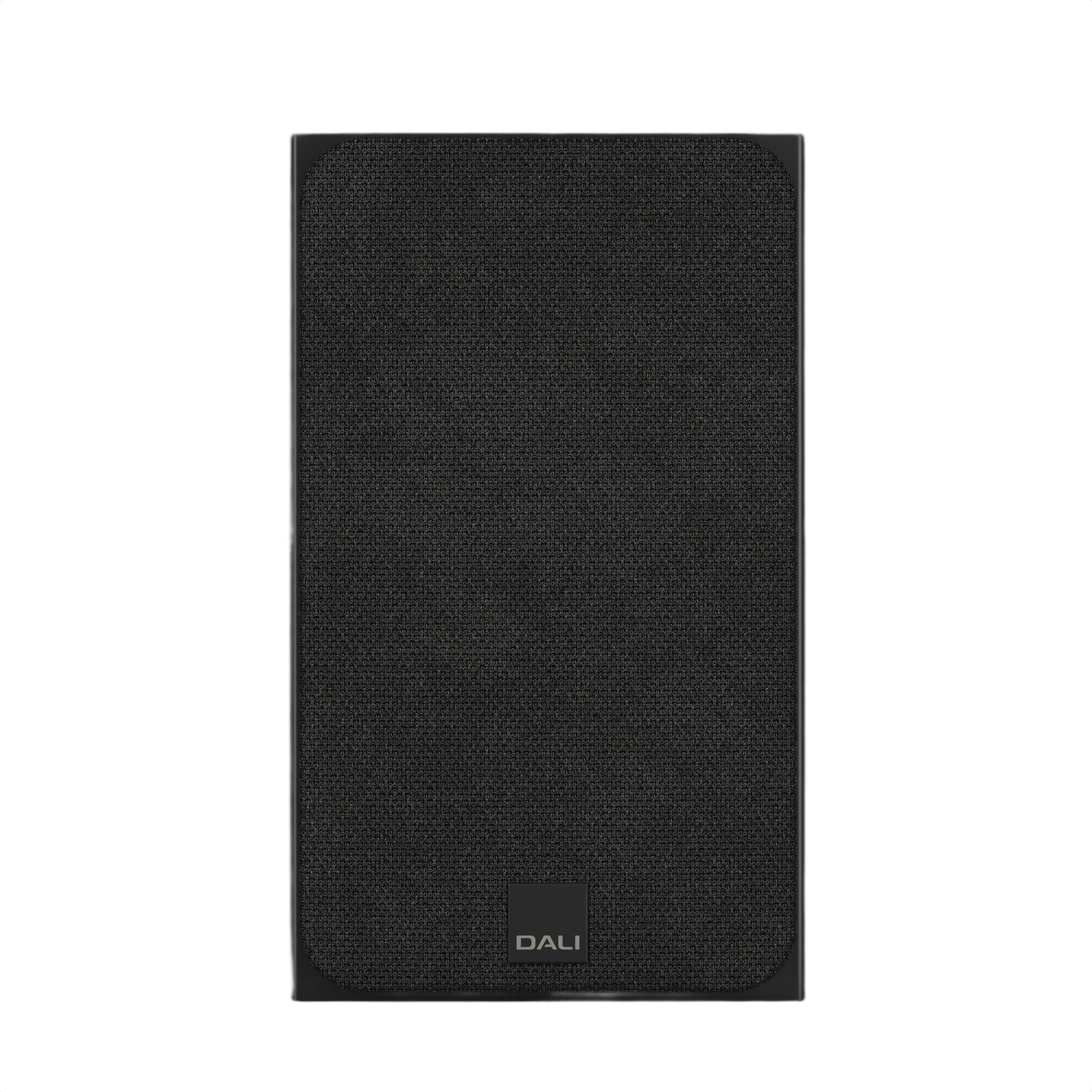 Dali Sonik 1 Ultra-Compact Bookshelf Speaker (Pair) front view showcasing its sleek design and fabric grille.