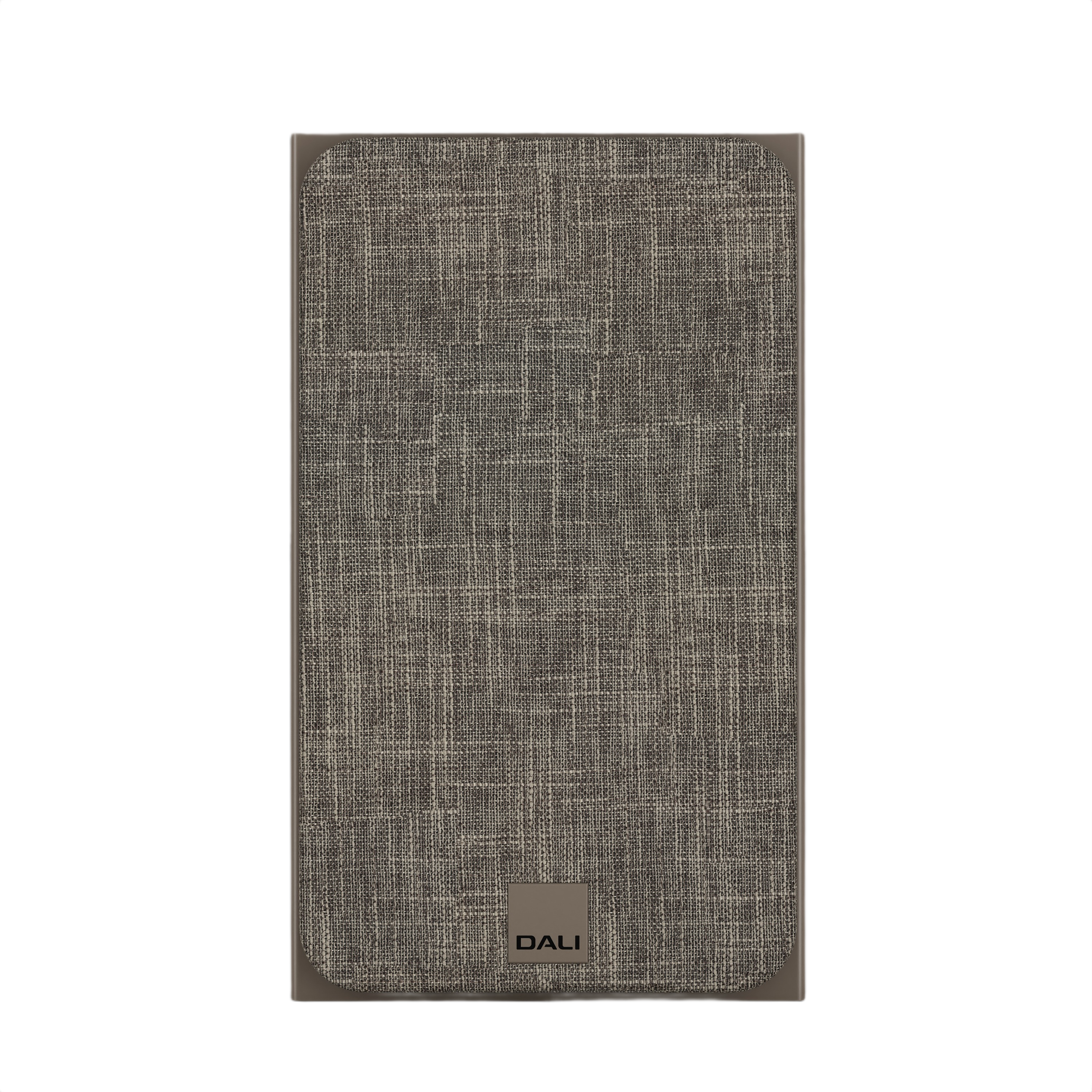 Dali Sonik 1 Ultra-Compact Bookshelf Speaker (Pair) front view showcasing fabric finish and speaker design.