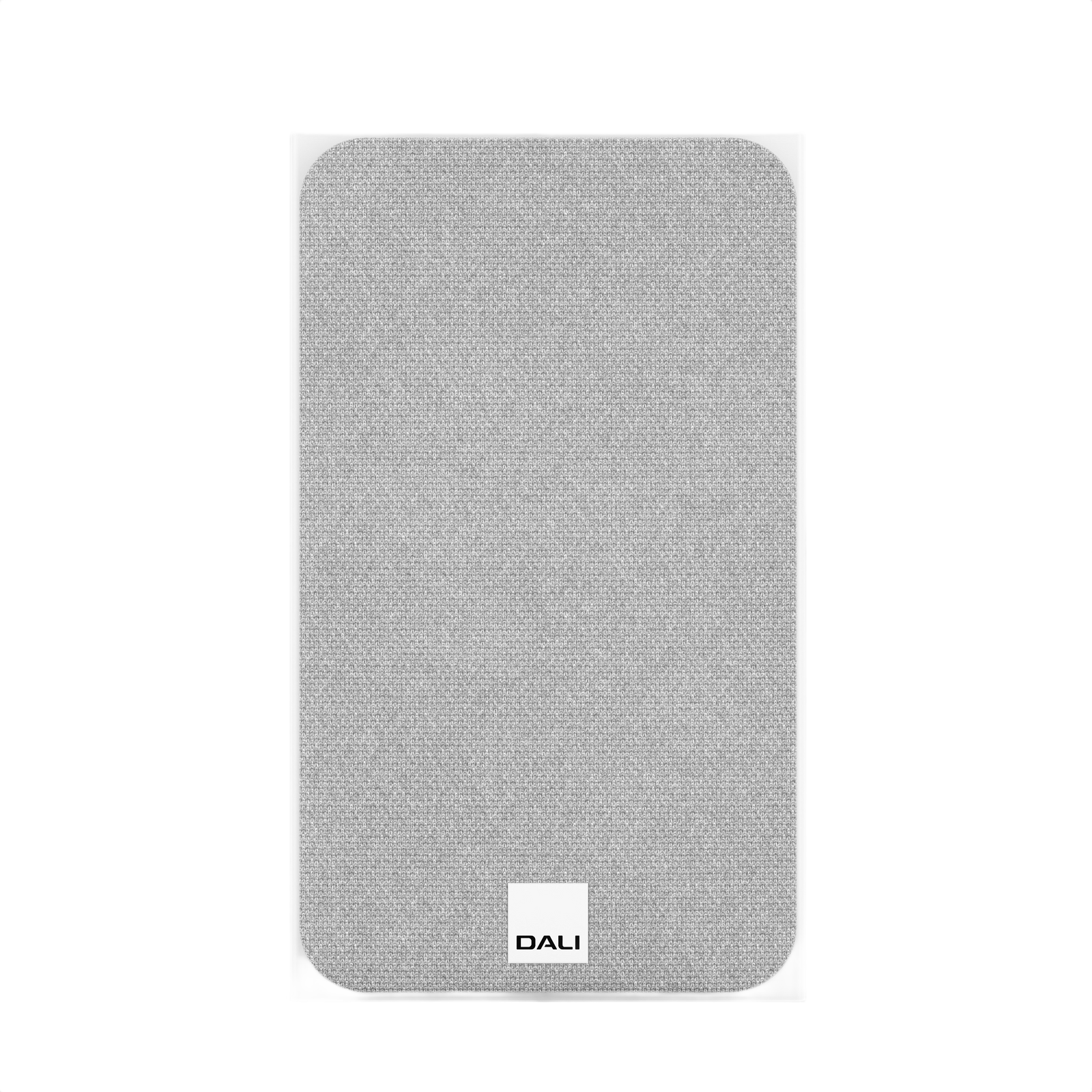 Dali Sonik 1 Ultra-Compact Bookshelf Speaker (Pair) front view showcasing modern design and fabric finish.