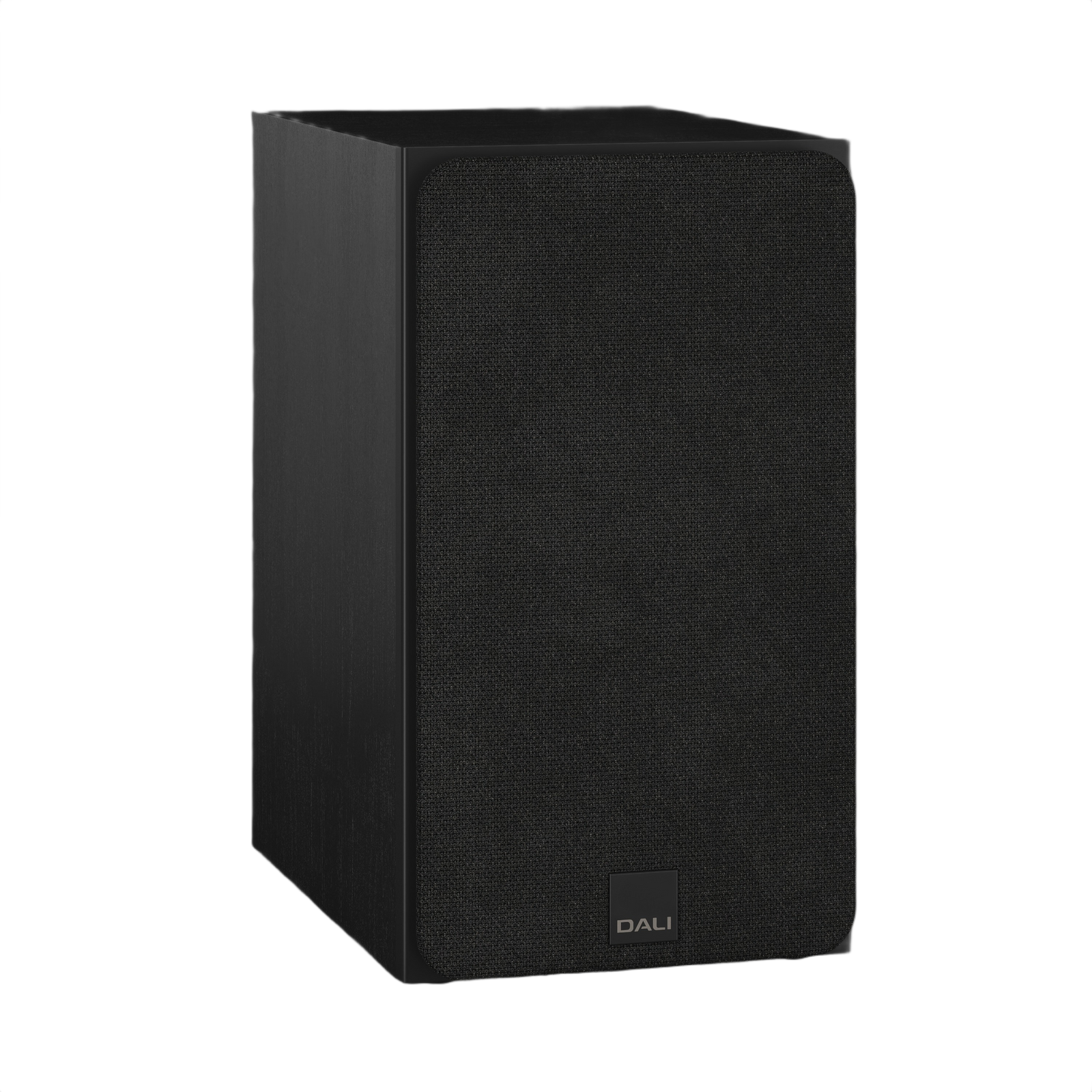 Dali Sonik 3 Compact Bookshelf Speaker (Pair) shown in sleek black finish for high-quality sound performance.