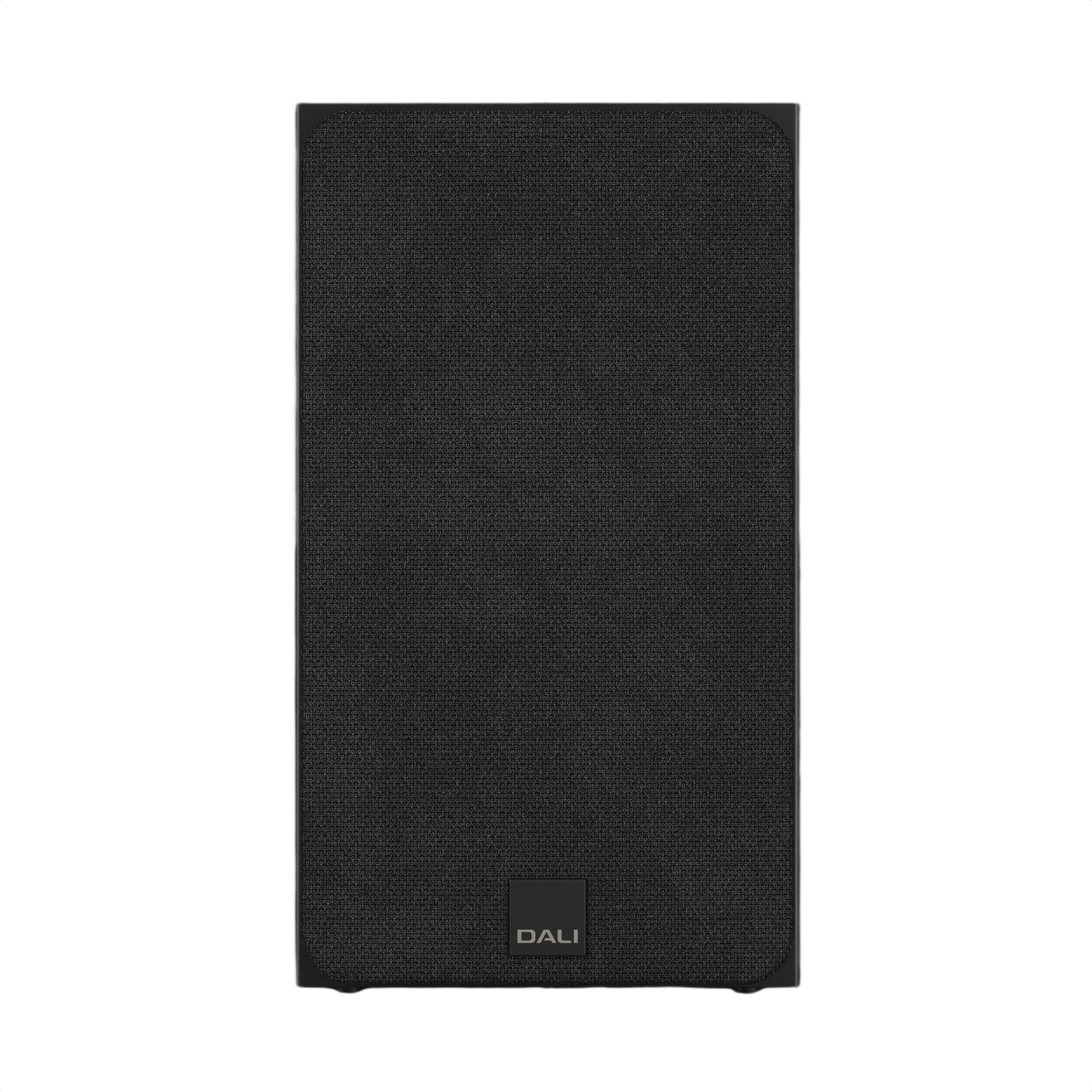 Dali Sonik 3 Compact Bookshelf Speaker (Pair) front view, showcasing sleek design and fabric finish.