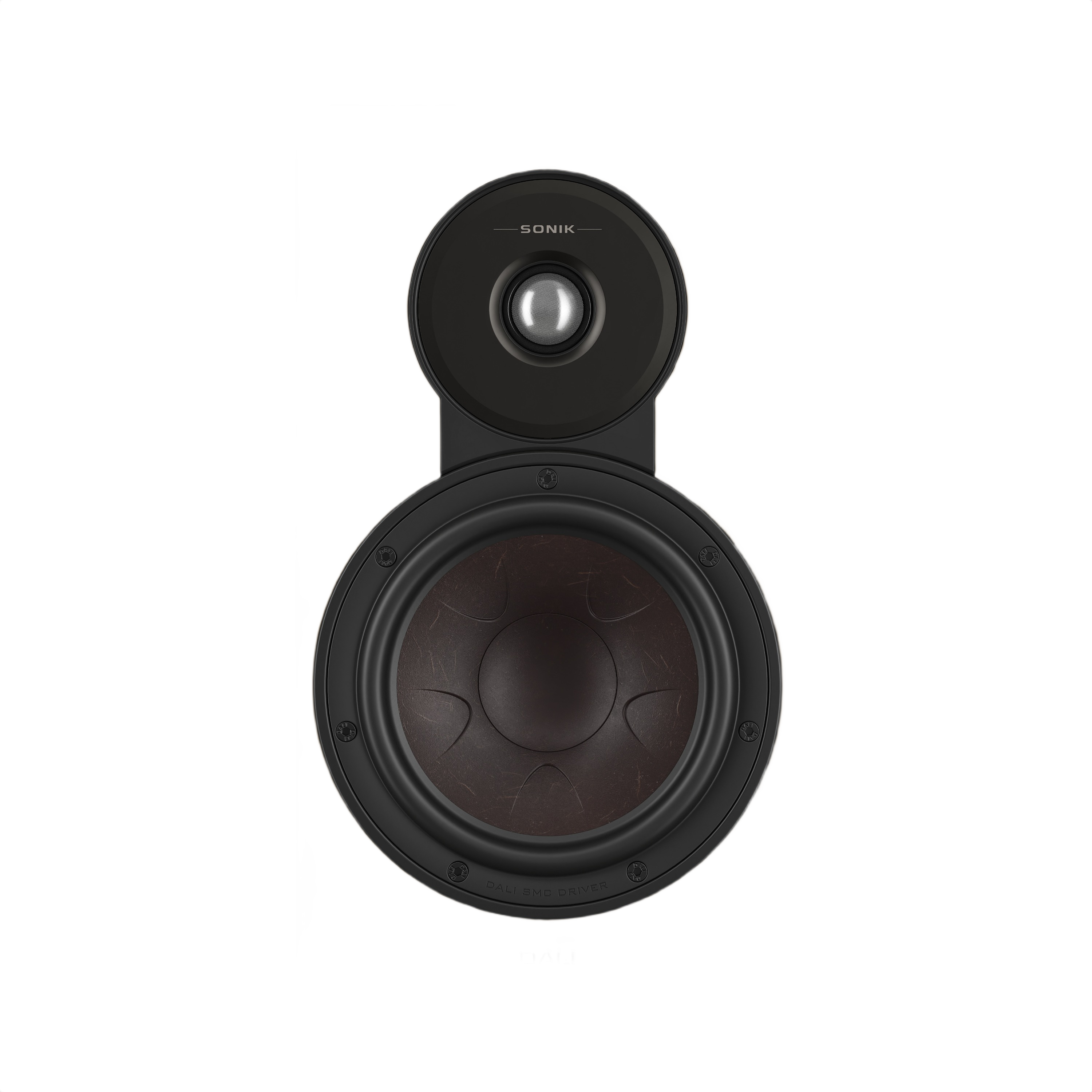 Dali Sonik 3 Compact Bookshelf Speaker (Pair) showcasing rich sound quality and compact design.