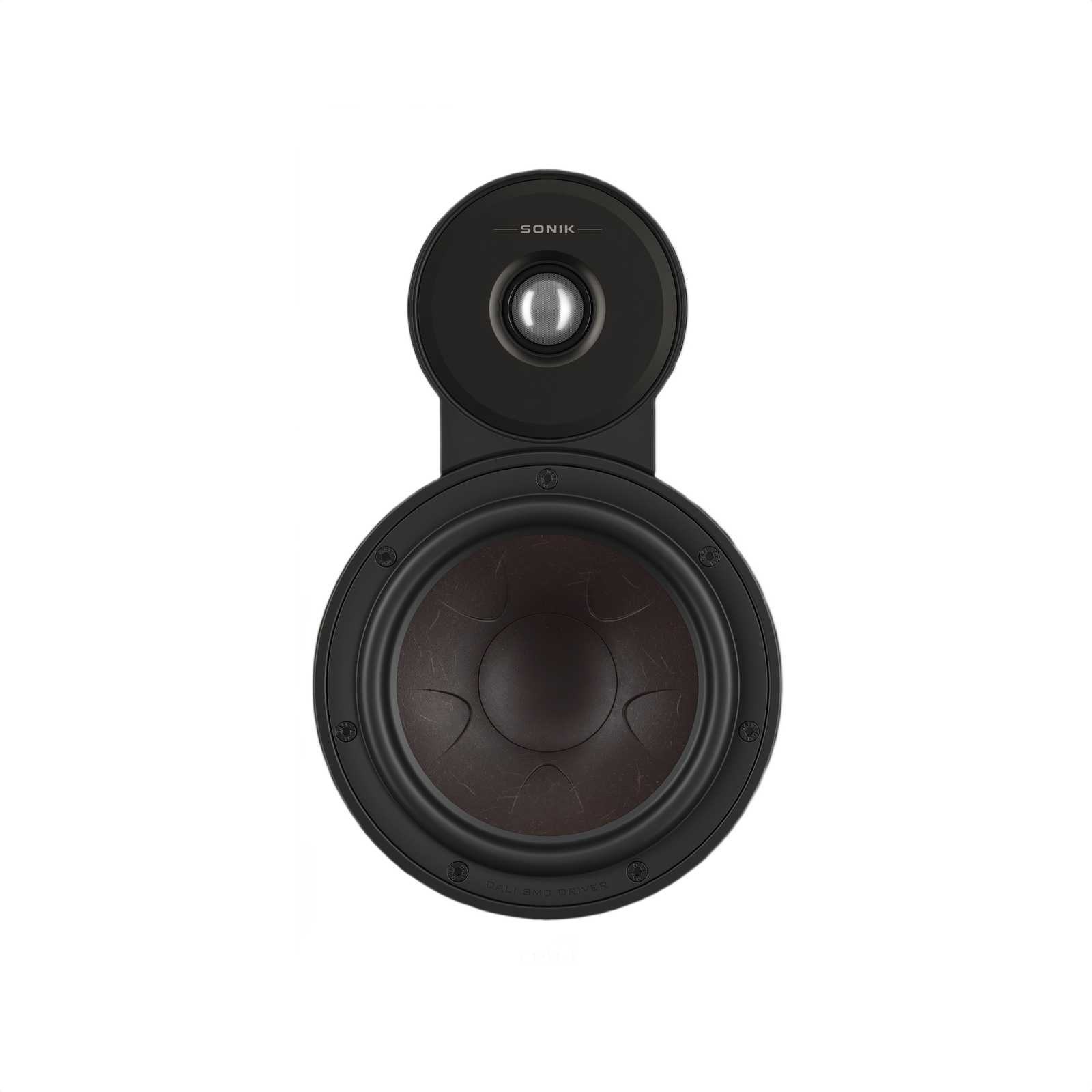 Dali Sonik 3 Compact Bookshelf Speaker (Pair) showcasing rich sound quality and compact design.