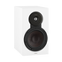 Dali Sonik 3 Compact Bookshelf Speaker (Pair) in sleek white design showcasing its woofer and tweeter features.